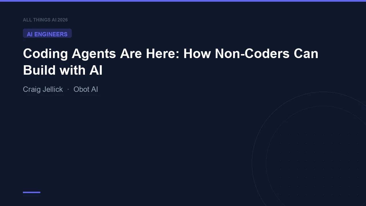 Coding Agents Are Here: How Non-Coders Can Build with AI