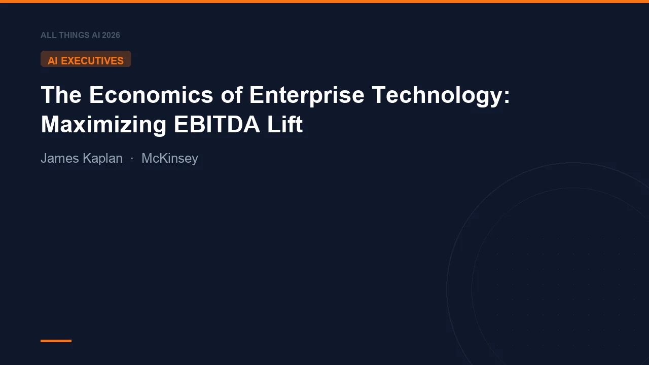 The Economics of Enterprise Technology: Maximizing EBITDA Lift