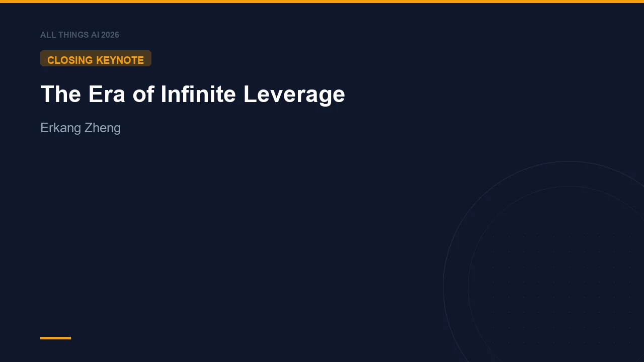 The Era of Infinite Leverage