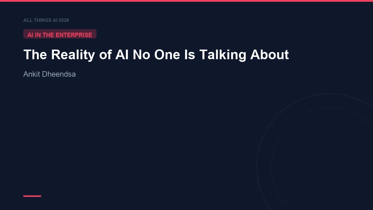 The Reality of AI No One Is Talking About