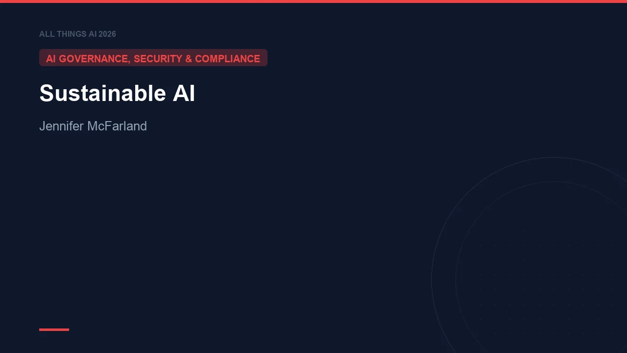 Sustainable AI