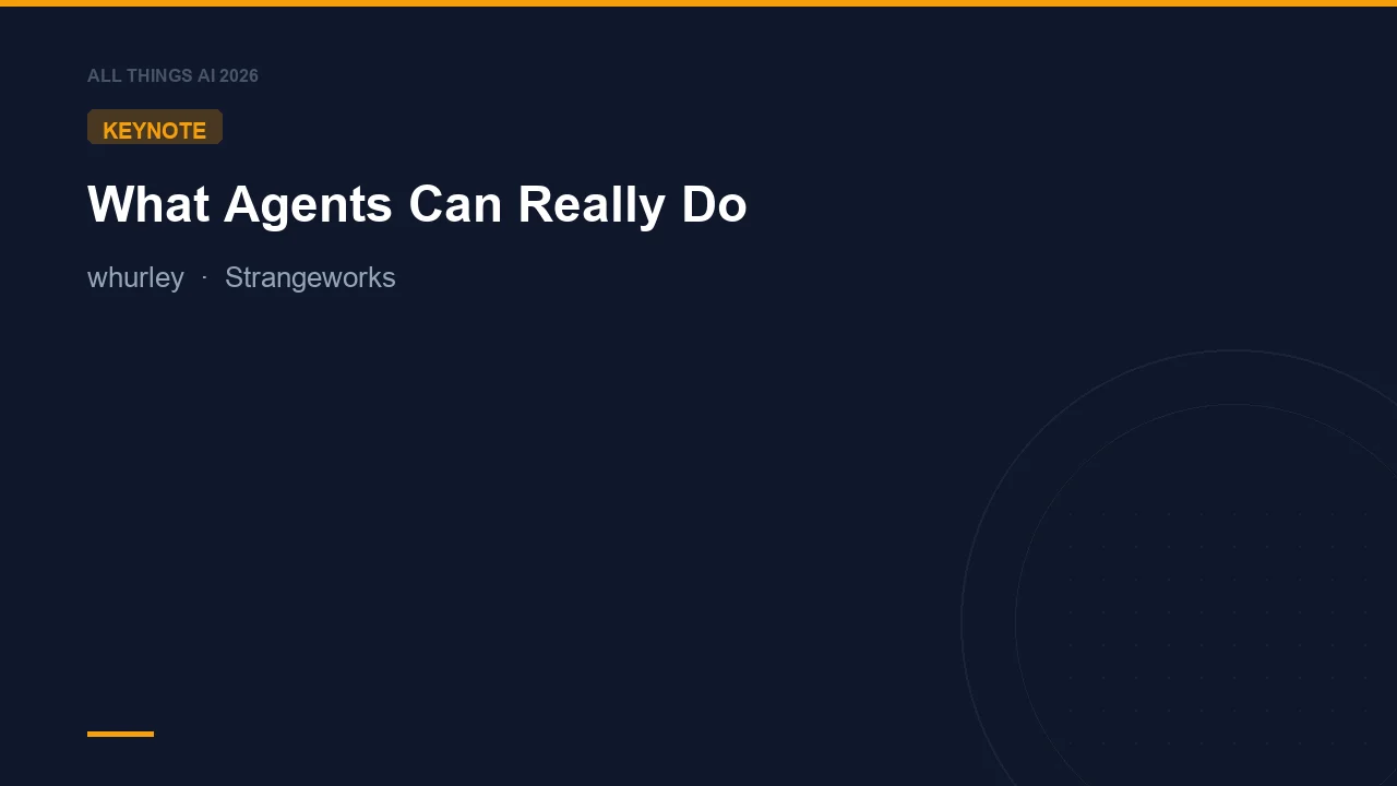 What Agents Can Really Do